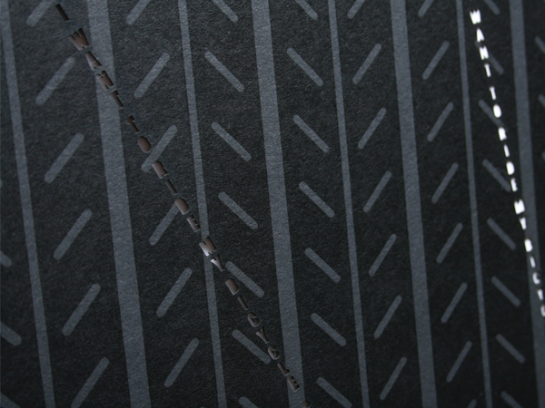 laser cut Artcrank saint louis Bike tracks screen printing