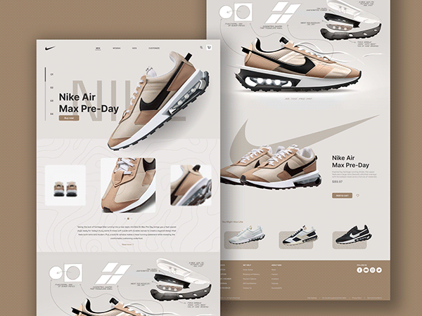 Nike - Sneaker Store | Landing Page