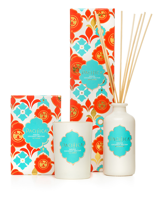 Pacifica candles diffusers glam Retro elegant home gift box