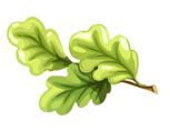 Tree  landskape vector ivy moss