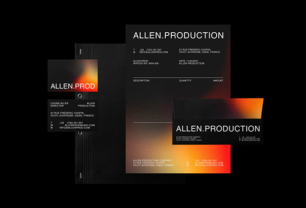 ALLENPROD® - Visual Identity