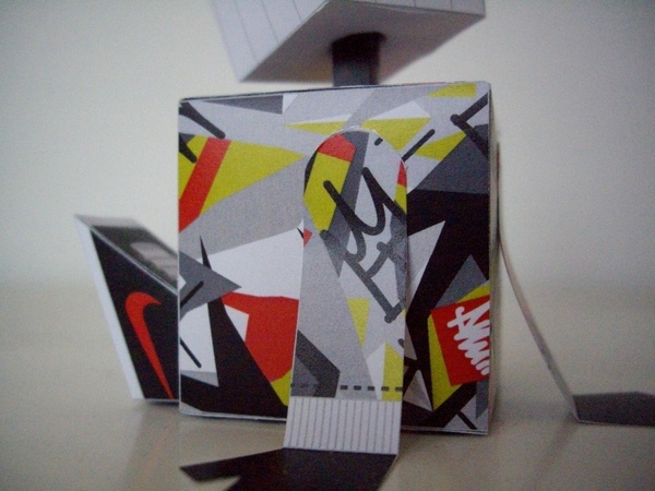 filippo perin paper toy paper craft Italy pattern MINI box can 2010