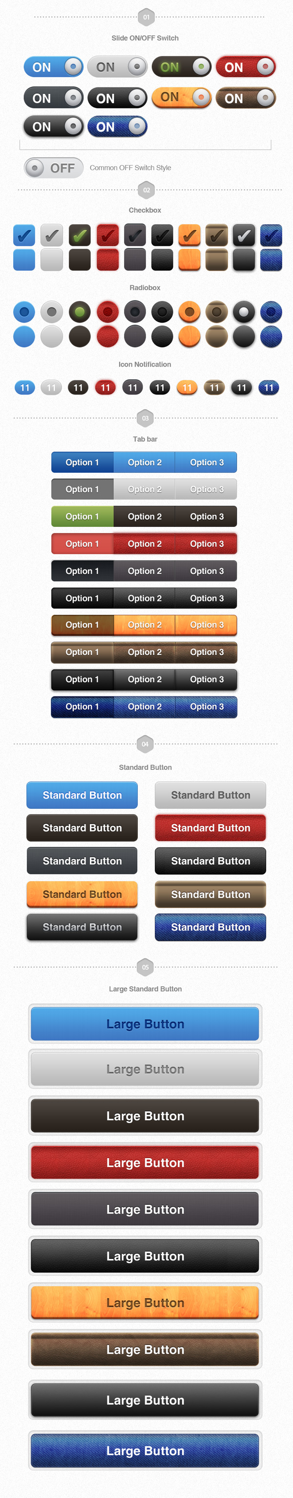 ui kit ui design user interface GUI ios iphone iPad Retina Display apps navigation buttons color full Theme iphone ui modern