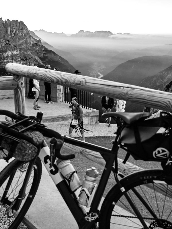 viaggio scoperta bicicletta ciclismo Dolomiti tempesta vaia reportage Fotografia