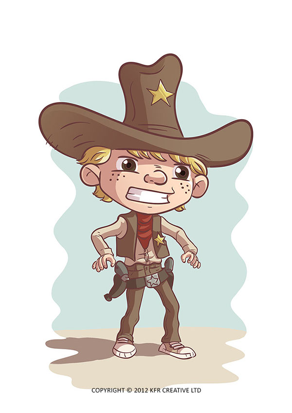 Characters - Cowboy on Behance