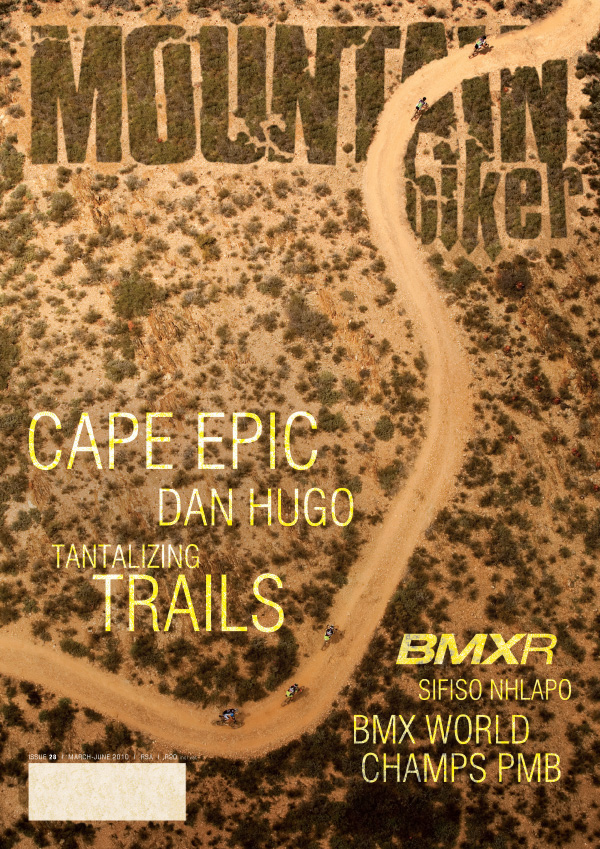 magazine mountainbiking mountain Bike cover spread contents pages south africa kzn Kwazulu-Natal sports Cycling mag Custom