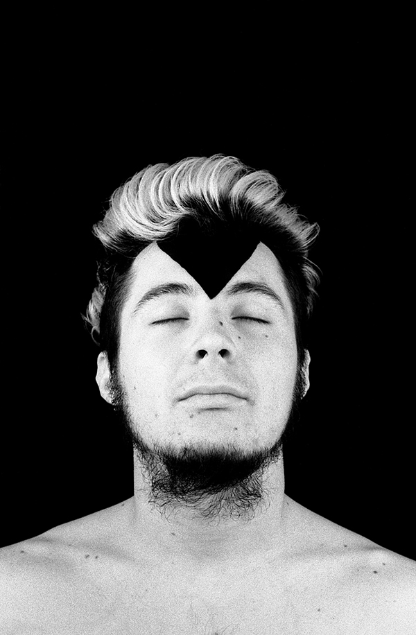 analog Analogue b & w portraits PAINTED FACES faces italian impossibility reflection