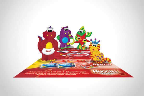 colombina Grissly brands huggies monsters