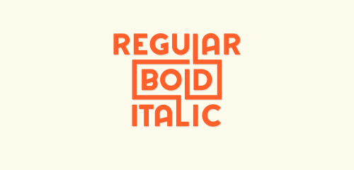 type font Typeface high condensed regularbolditalic.com rounded