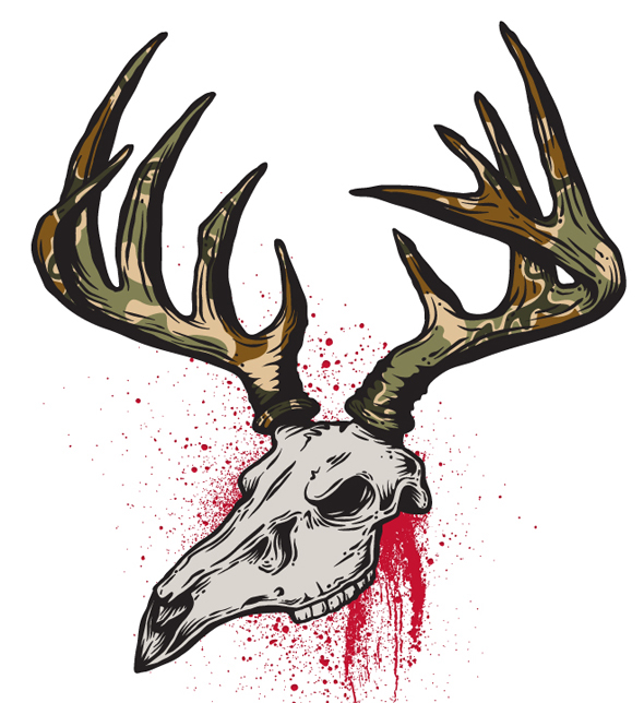 Head Deer Sketch Tattoo Stock Vector (Royalty Free) 1167600778 |  Shutterstock