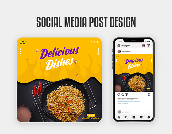 Food Social Media Post