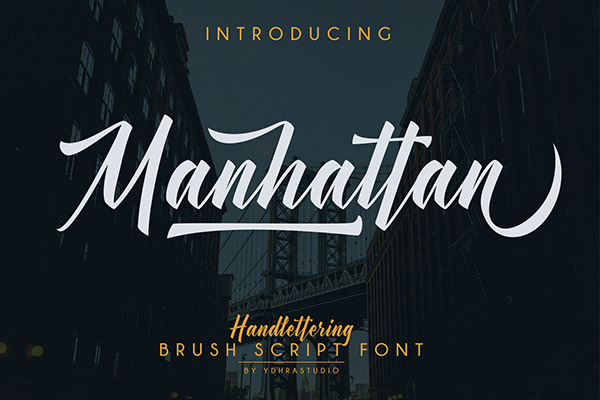 Manhattan Font (Free Download)