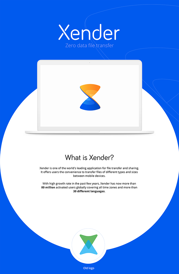 Xender Brand Identity Design