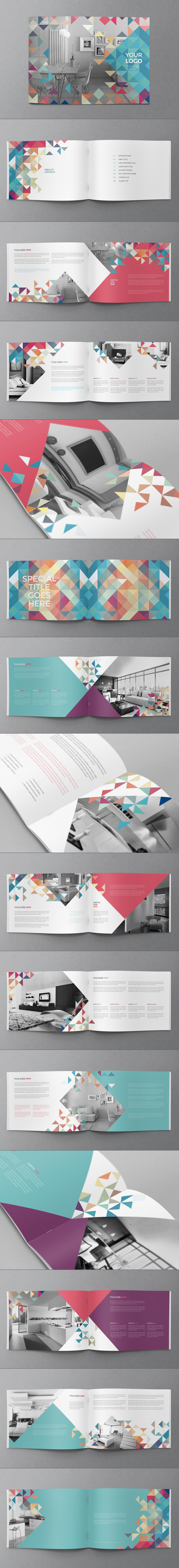 Minimal Colorful Brochure