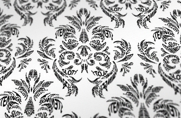barrock pattern text Illustrator poster wallpaper tiles inspiration norway print oslo