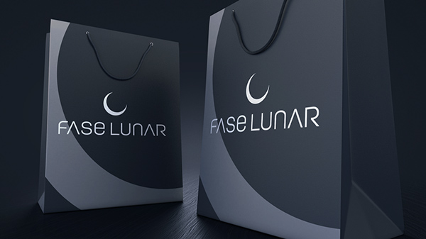 brand visual identity clothes fase lunar fase lunar