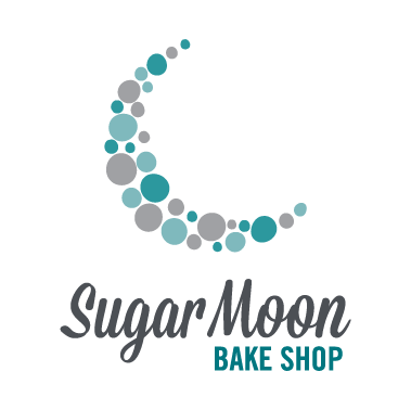 book cupcake sugar moon brand book Logo Design package pattern moon