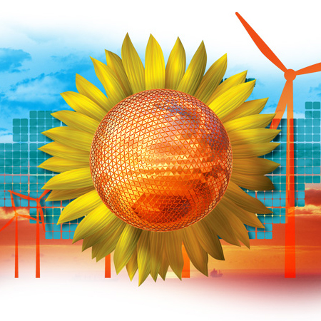 print graphic cover sunflower enviroment planet editorial Brasil Brazil