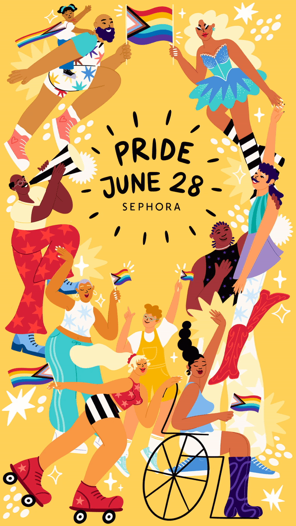 pride pridemonth LGBTQ Love sephora queer TRANS gif Advertising  gay
