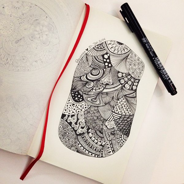 My Little Book of Doodles on Behance