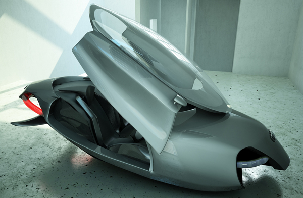 concept car auto design winner car 3D Audi