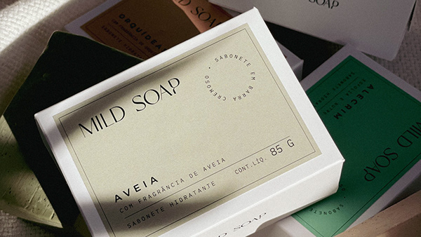 Mild Soap - Handmade Soap Packaging