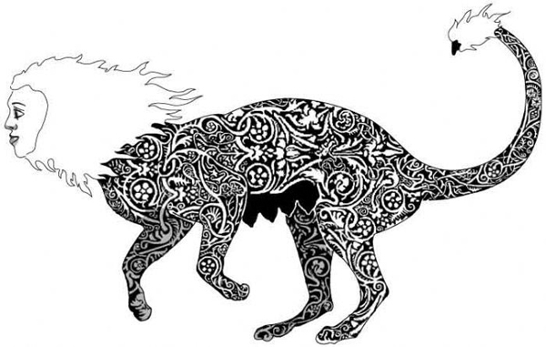 pencil  charcoal  ink pen Illustrator hand-drawn animals ILLUSTRATION  Drawing 