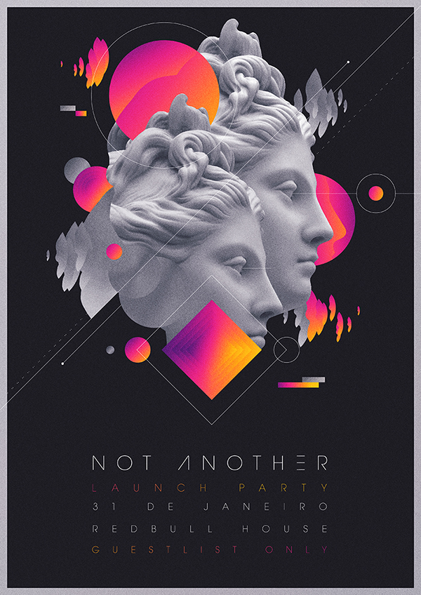 Not Another Launch Party Flyer Artwork
