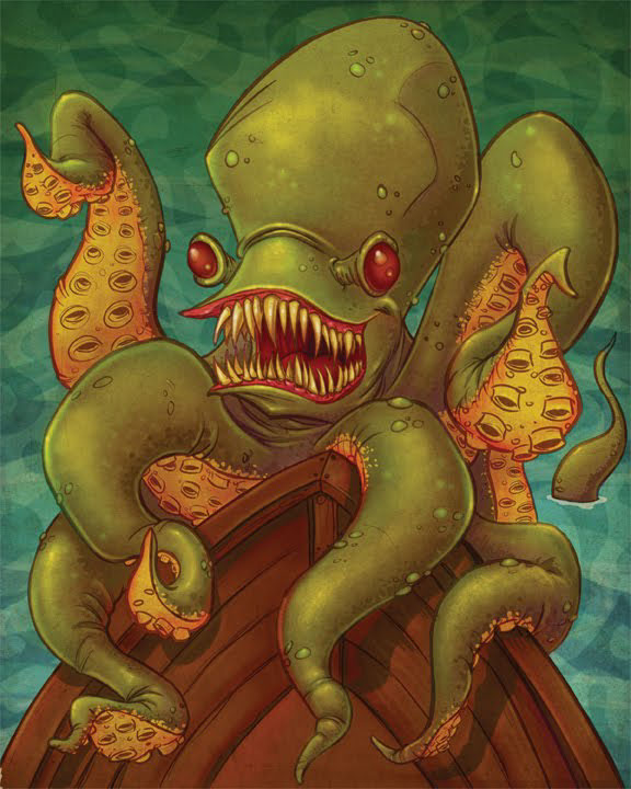 book illustration children's book monsters