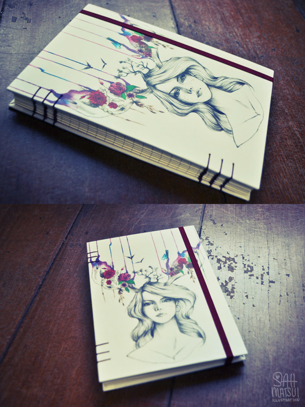 handmade  sketchbook  notebook  scrapbook  Cute