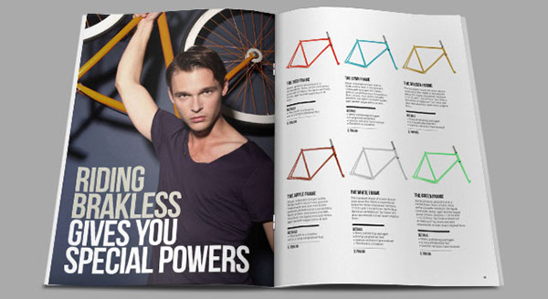 Catalogue fixies Bicycle magazine product wheels bikes