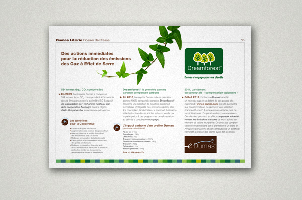 logo Sustainable press release  brochure