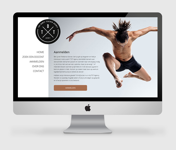 dancing agency Webdesign