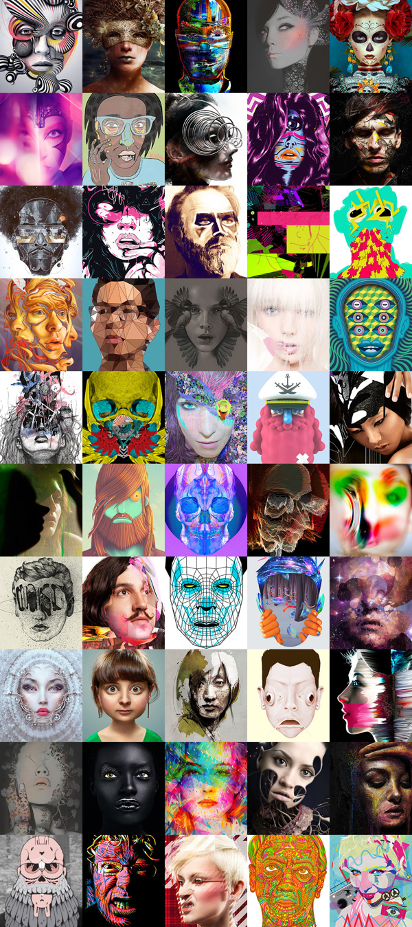 adobe Creative Cloud newcreatives portrait abstract creativecloud campaign