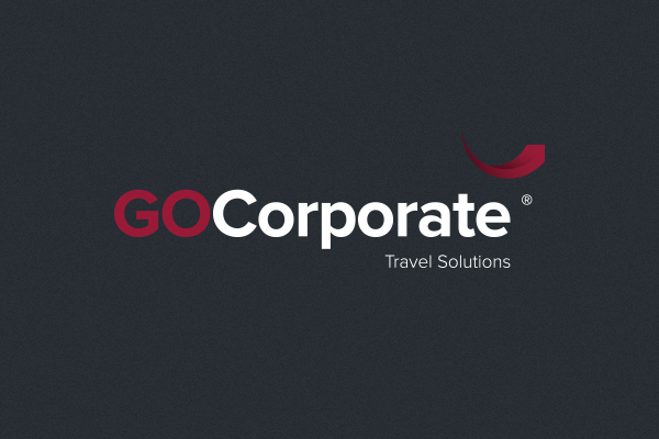 go corporate brand airline Travel solutions airplane business agency identity visual billboard pin Website stationary