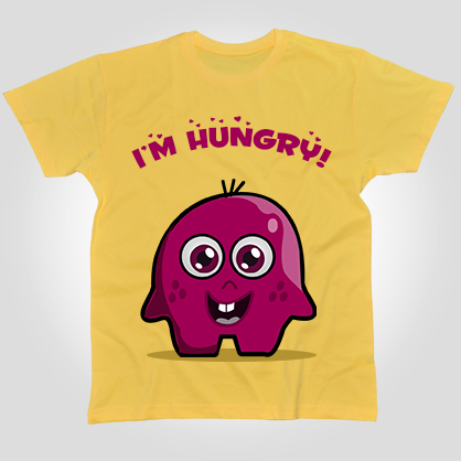 Tshirt Design Hungry Jelly