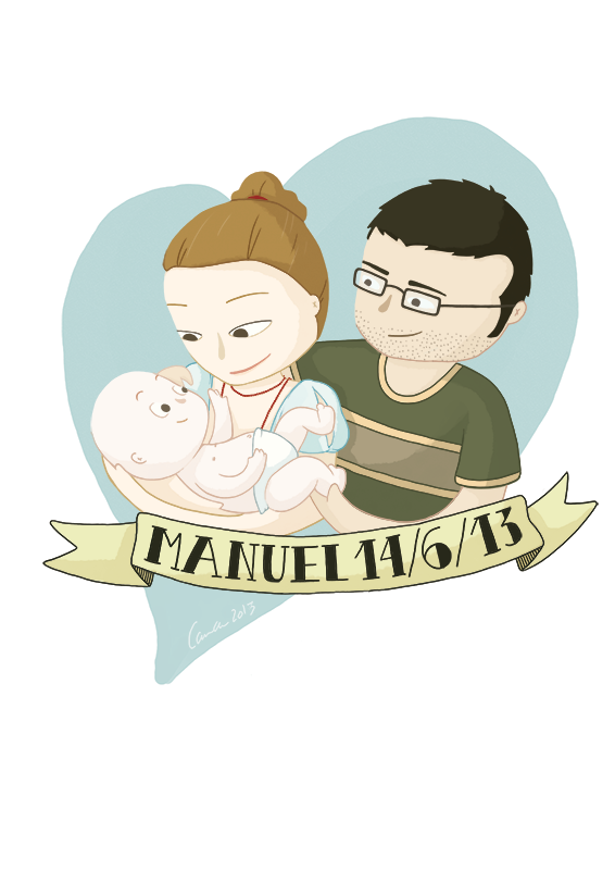 ILLUSTRATION  baby welcome new born