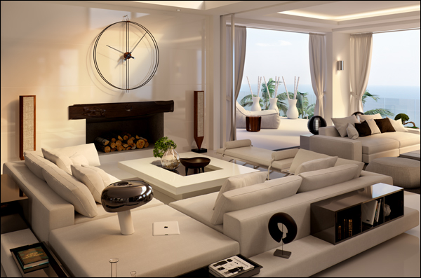 Interior CG 3D Render rendering 3dsmax modelling light art furniture CGI design visualization Marbella corona