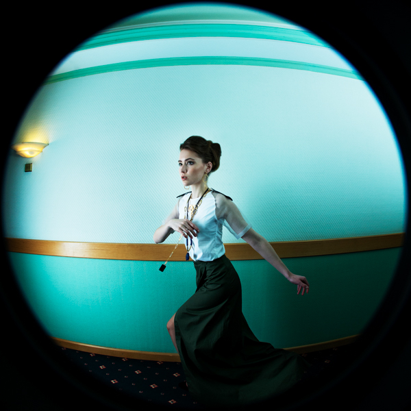 fisheye hotel peephole spying girls models sphere secrets corridor lena balakireva fashion shoot fashion story Jewellery