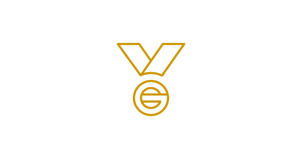 gold  medal  Auctions logo design lybech Morten