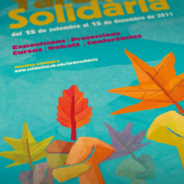 poster  autumn  solidarity unversity sergigallent gallent sergi barcelona autumn Solidarity