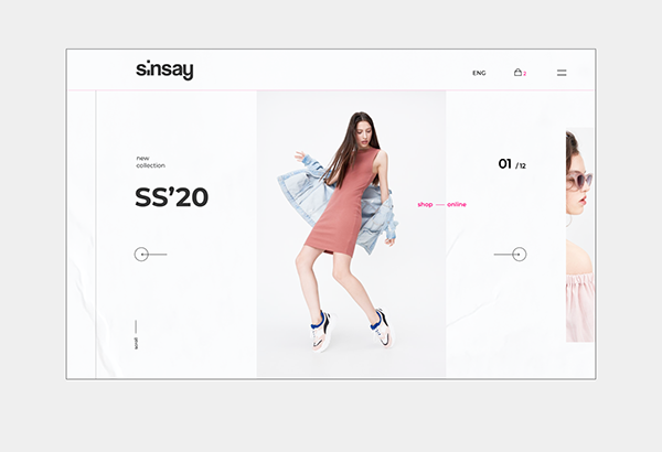SINSAY Redesign Concept