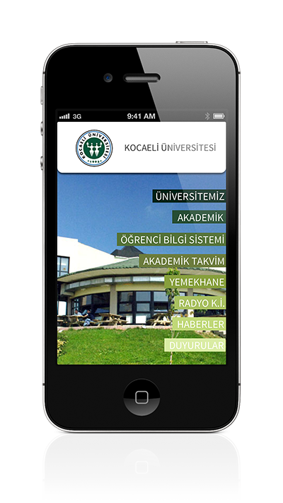 kocaeli University kocaeli university kocaeli üniversitesi université iphone app design ios android apple iphone 5 izmit uygulama application