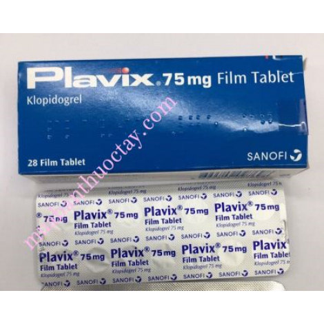 Thuốc xơ vữa động mạch Plavix 75mg

