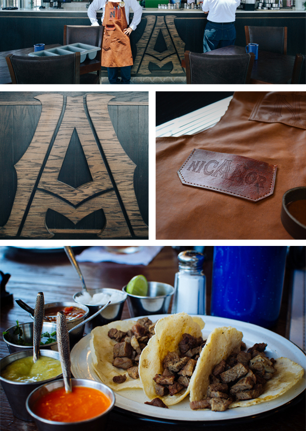 logo analog brand identity Tacos mexicanfood torreon Logotype