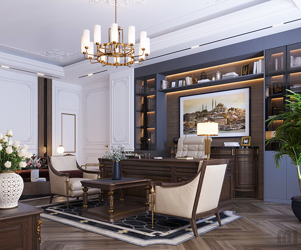 Neoclassical Office Design on Behance
