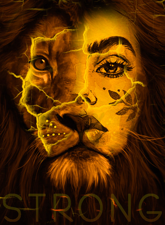 LION WOMAN /Animal Man/ - POSTER / BANNER DESIGN on Behance