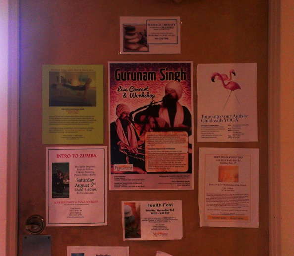 poster  postcard Web Banner Promotional concert Yoga kirtan Kundalini Yoga Layout