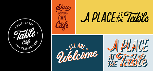 A Place at the Table | Cafe Branding