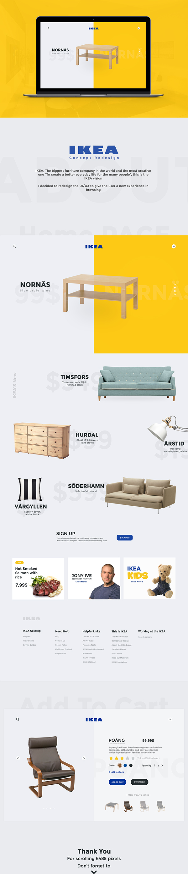IKEA Concept Redesign